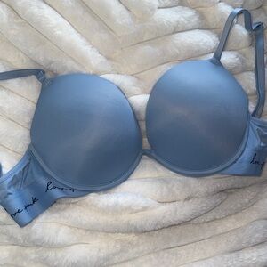 PINK Victoria's Secret Light Blue Bra